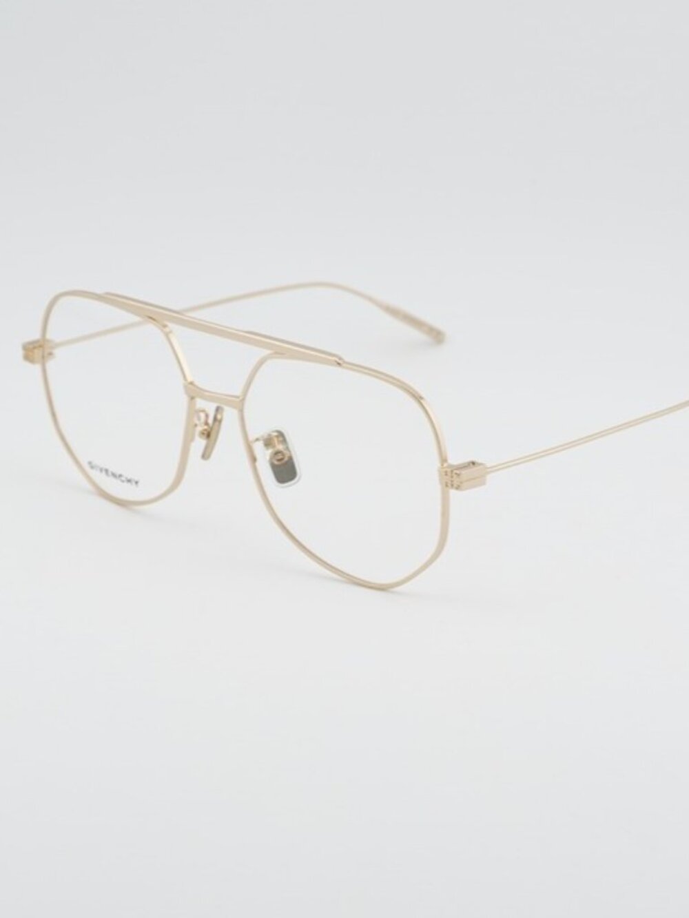 Givenchy GV50026U 032 Eyeglasses Gold 56mm Aviator Frame